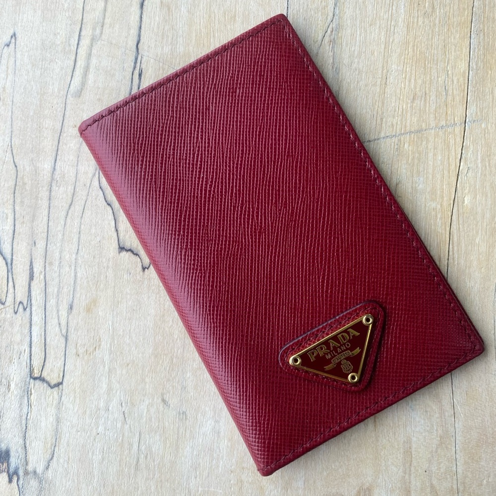 Prada Classic Saffiano Leather Card Holder